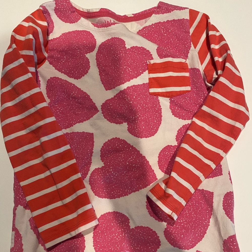 Boden girls shirt 6-7